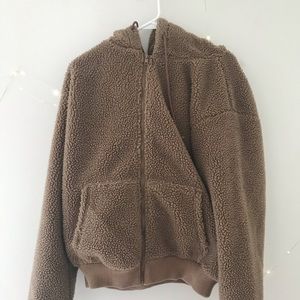 Oversized Brandy Melville Teddy Jacket